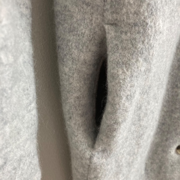 Vince collar cardigan coat with wool alpaca blend - Picture 3 of 8